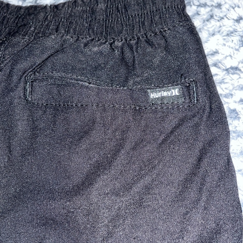 Black Hurley Jogger Pants - Picture 3 of 5